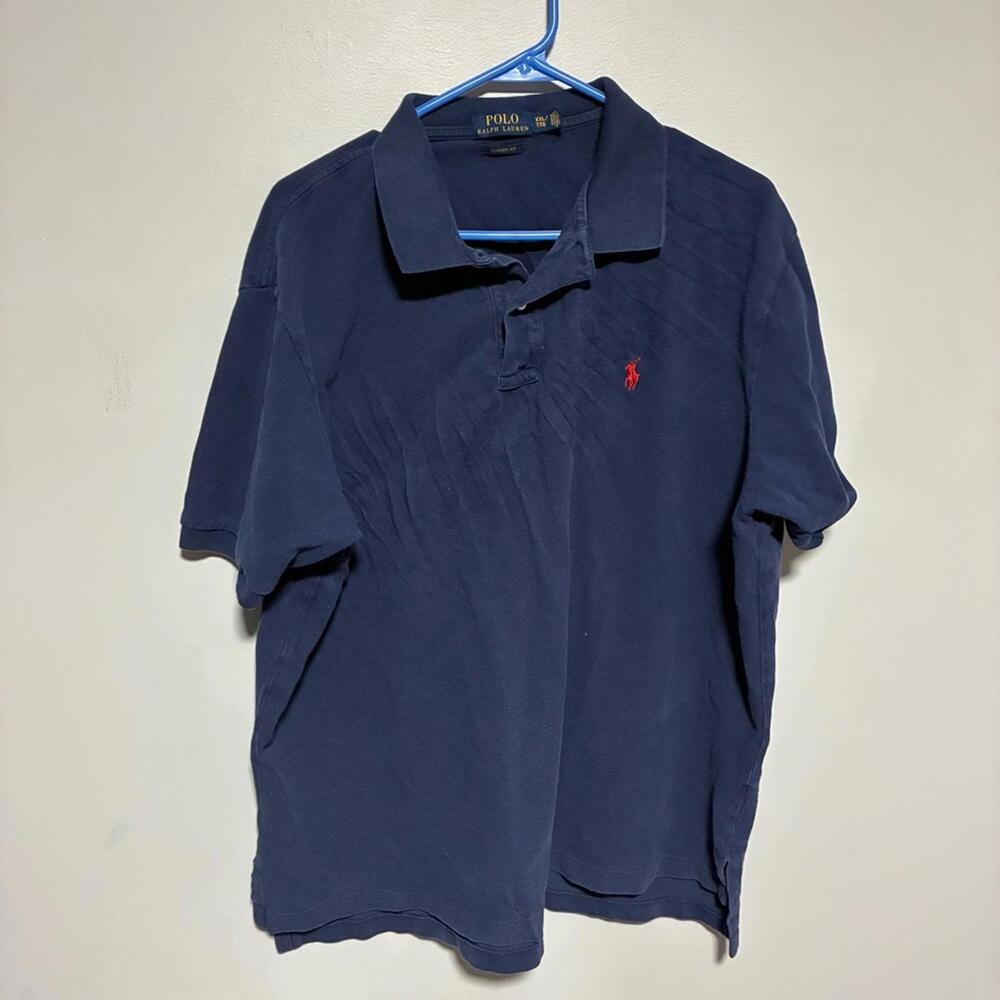 Polo Ralph Lauren Men's Dark Blue Polo Shirt mens size XXL